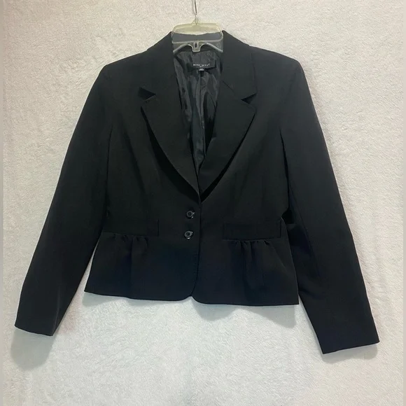 Nine West Black Women's Blazer size 10 - Picture 1 of 9